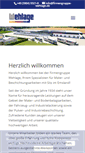 Mobile Screenshot of firmengruppe-wehlage.de